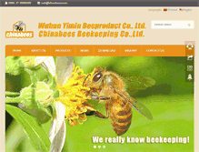 Tablet Screenshot of chinabees.com